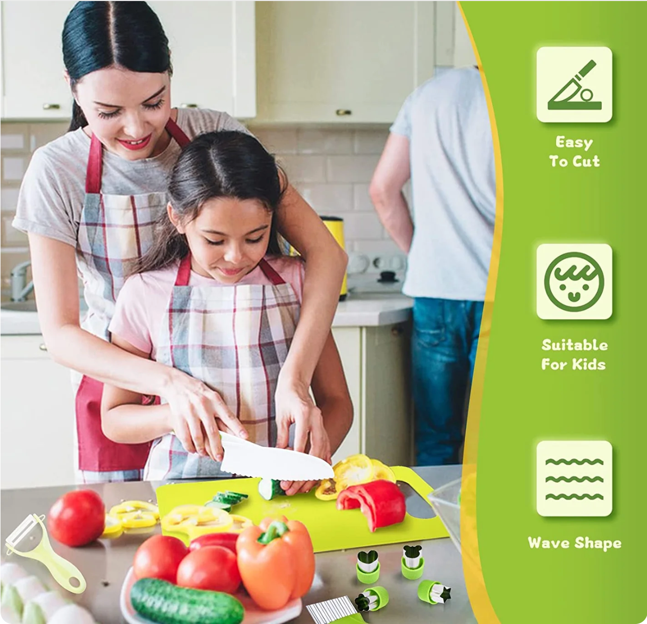 Children safe kitchen set