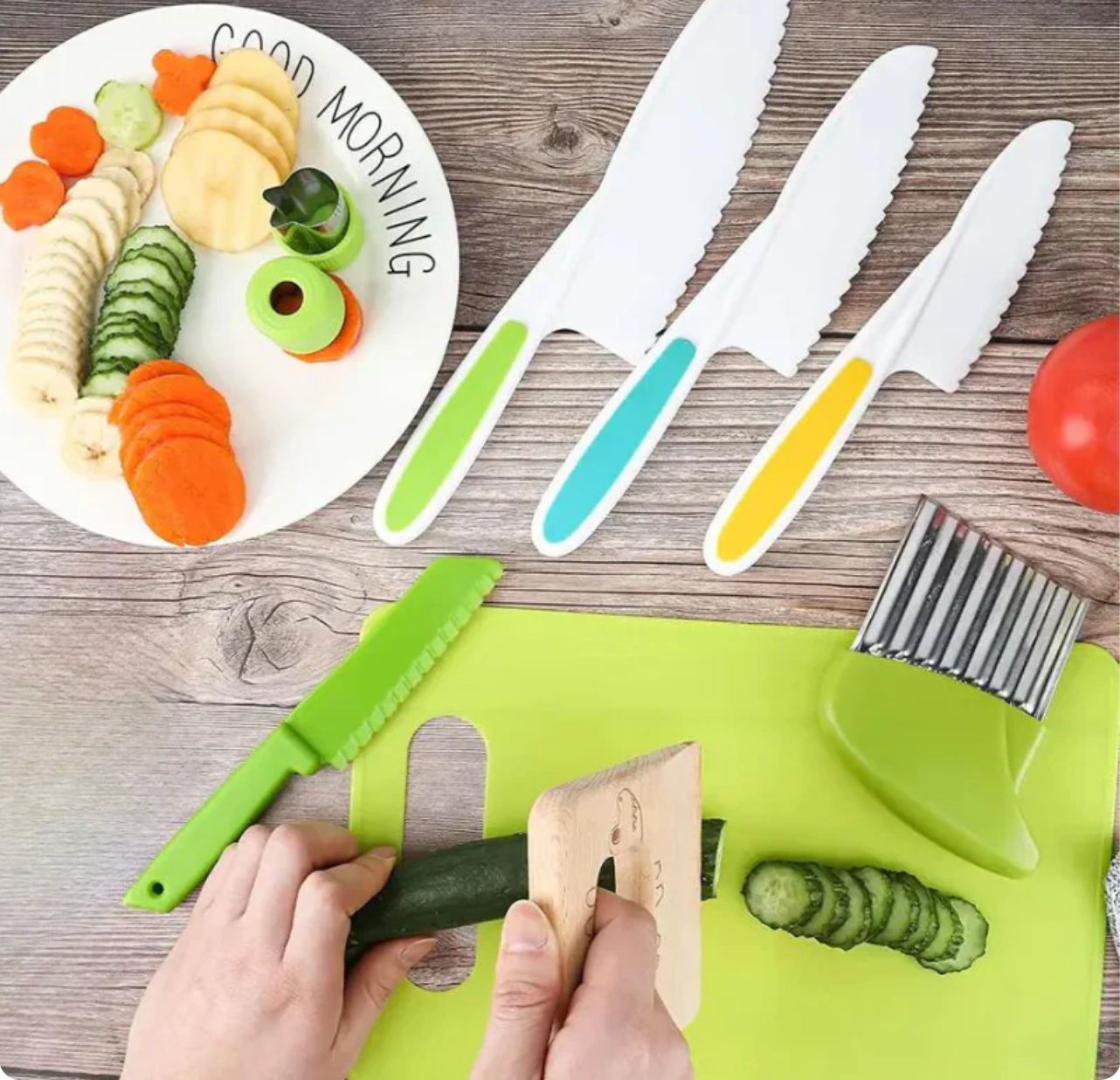 Children safe kitchen set