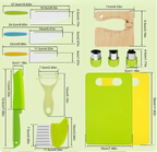 Children safe kitchen set