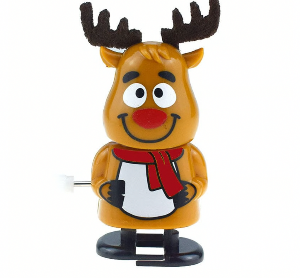 Christmas Clockwork Toy