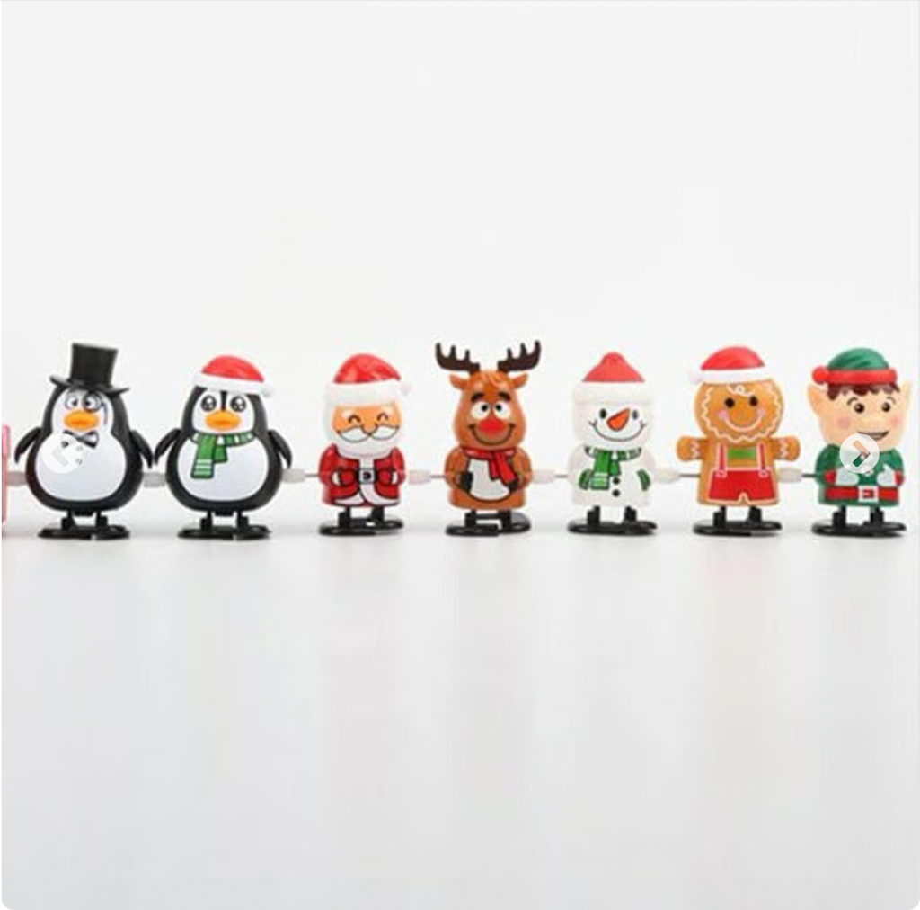 Christmas Clockwork Toy