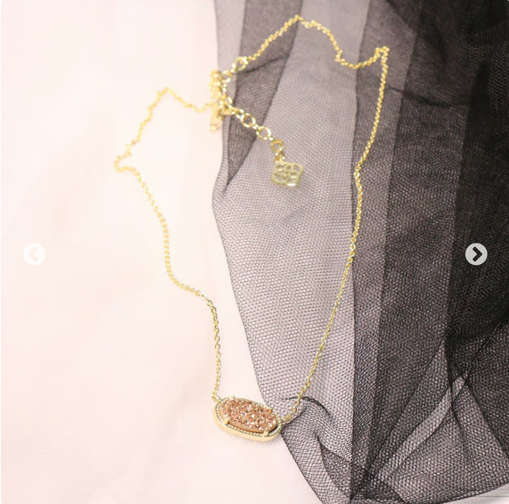 Agate Tooth Necklace