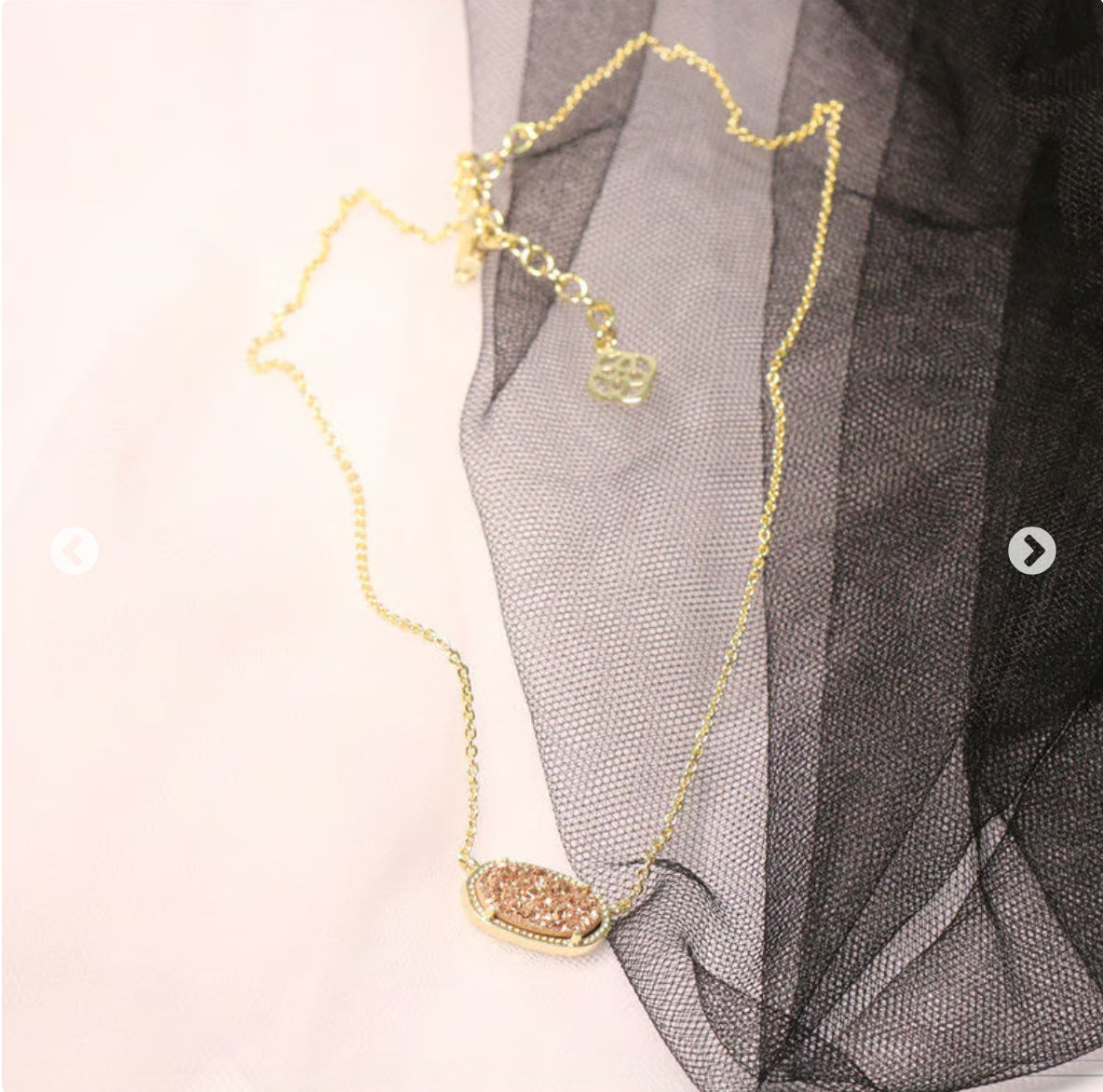 Agate Tooth Necklace