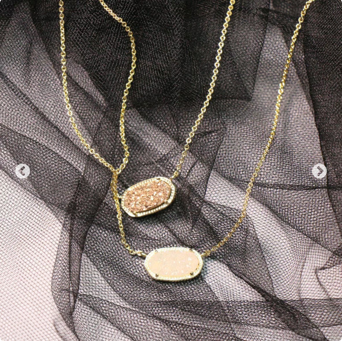 Agate Tooth Necklace