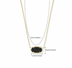 Agate Tooth Necklace