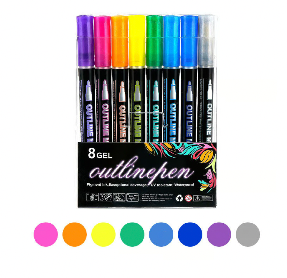 Coloring Lightstick Graffiti Highlighter Pens