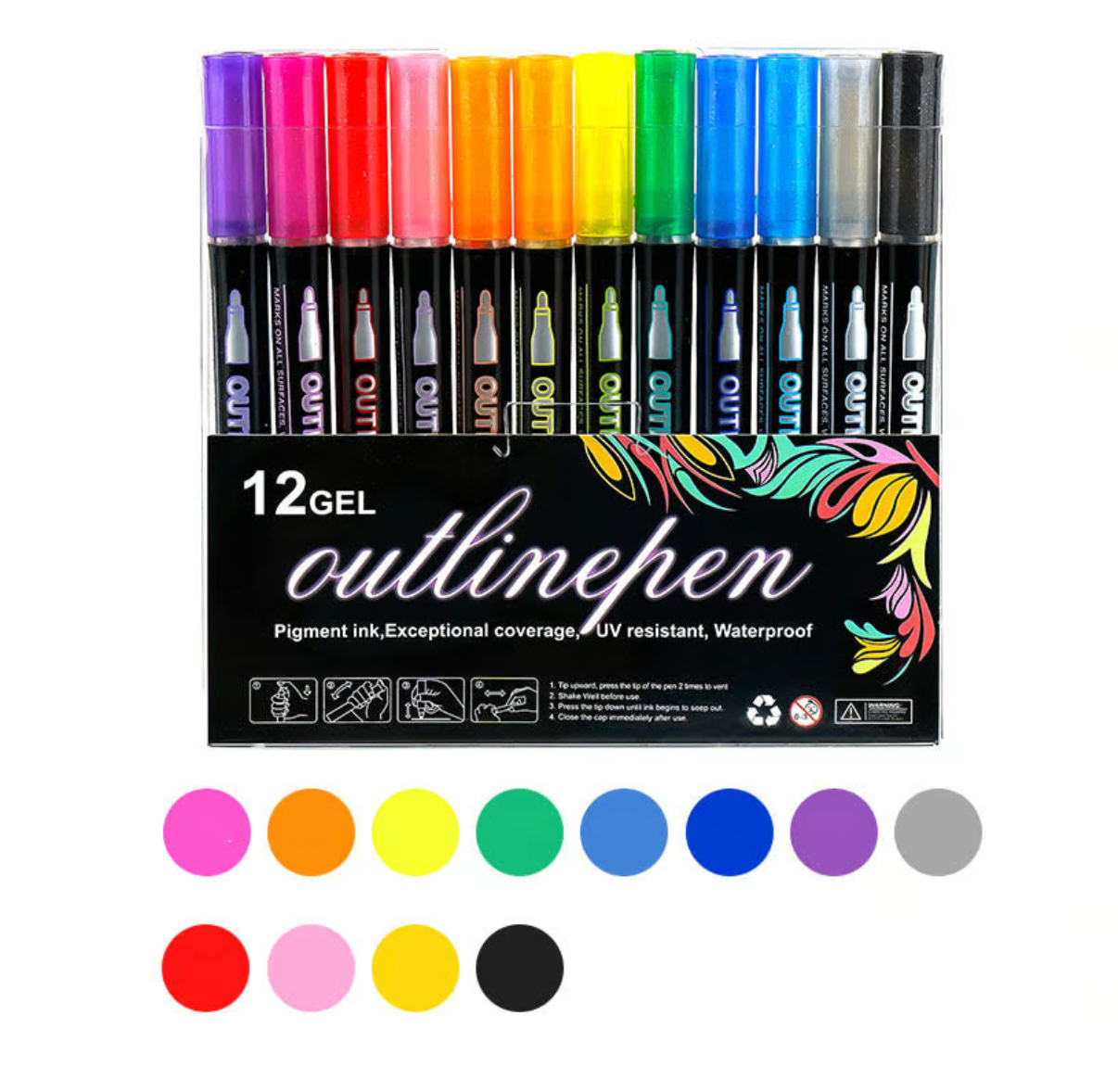 Coloring Lightstick Graffiti Highlighter Pens