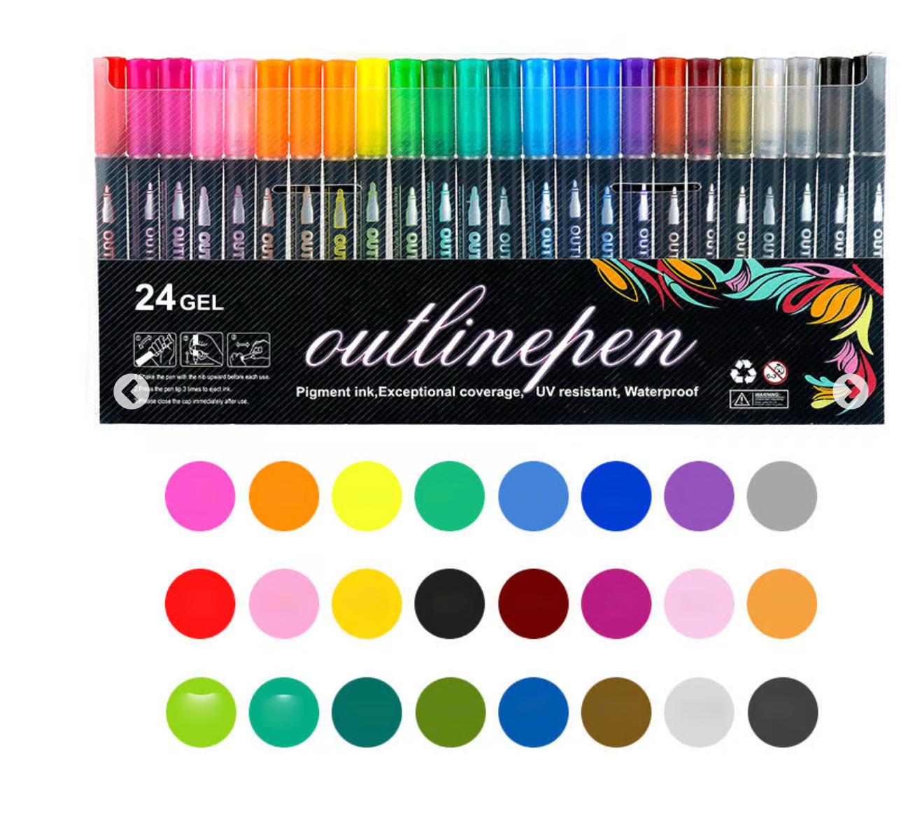 Coloring Lightstick Graffiti Highlighter Pens