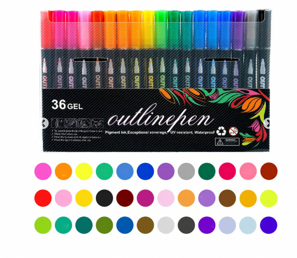 Coloring Lightstick Graffiti Highlighter Pens