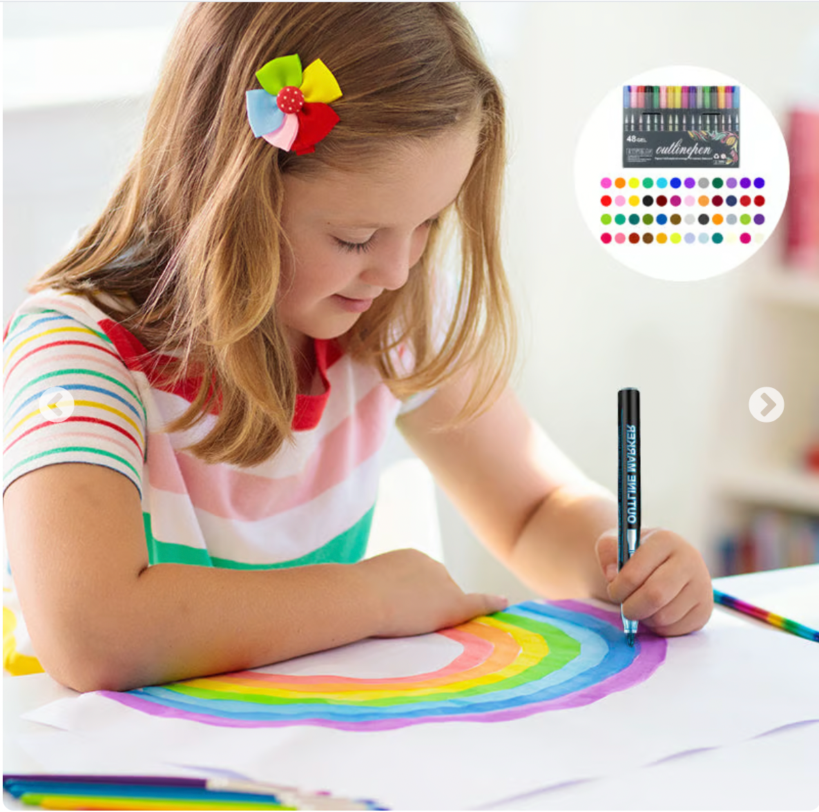 Coloring Lightstick Graffiti Highlighter Pens