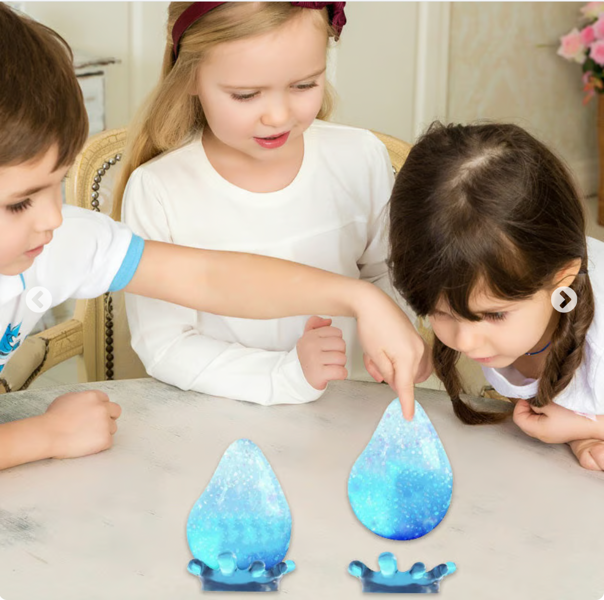 Decompressing Water Drop Sensory Toy