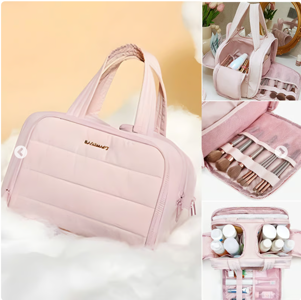 4-in-1 Multifunctional Travel Cosmetic Bag