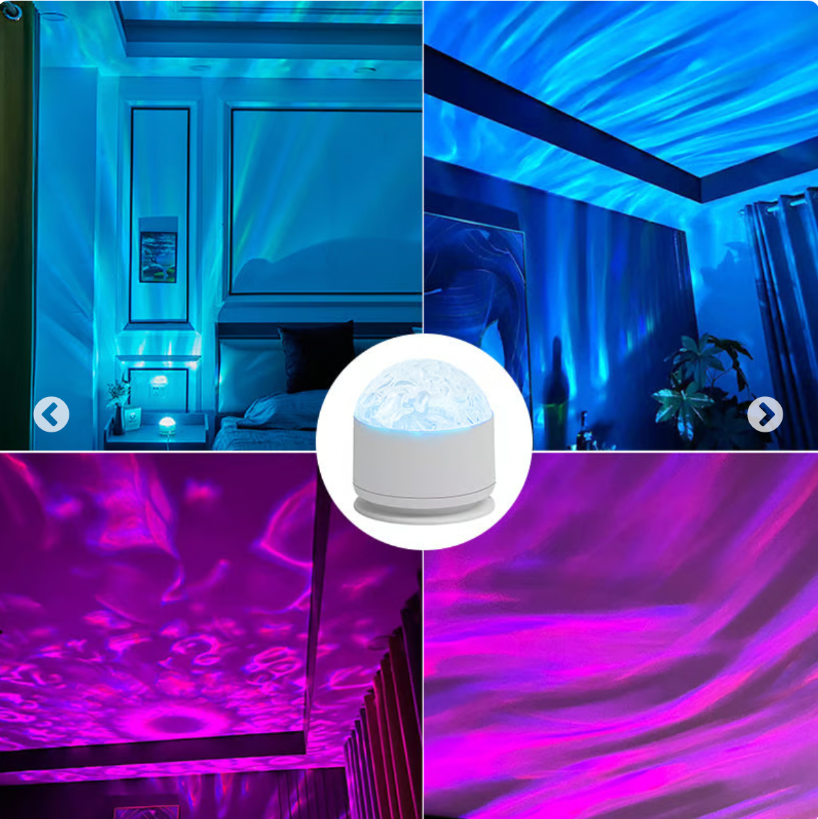 Aurora/water Ripple Projector Light