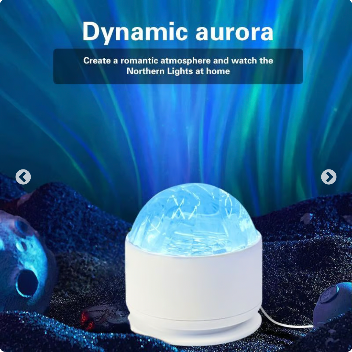 Aurora/water Ripple Projector Light