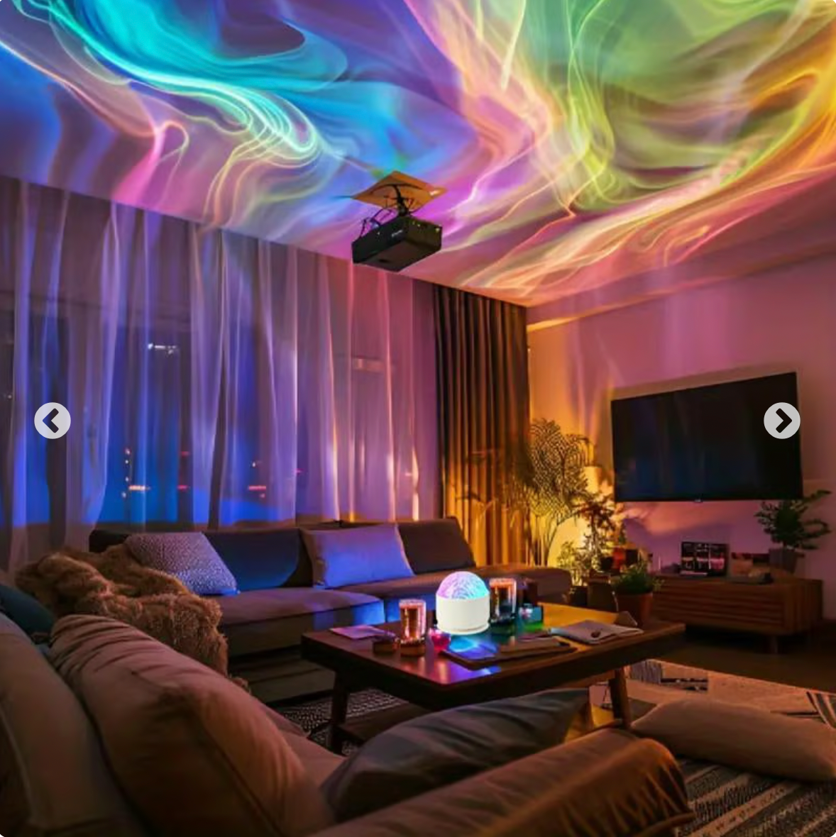 Aurora/water Ripple Projector Light