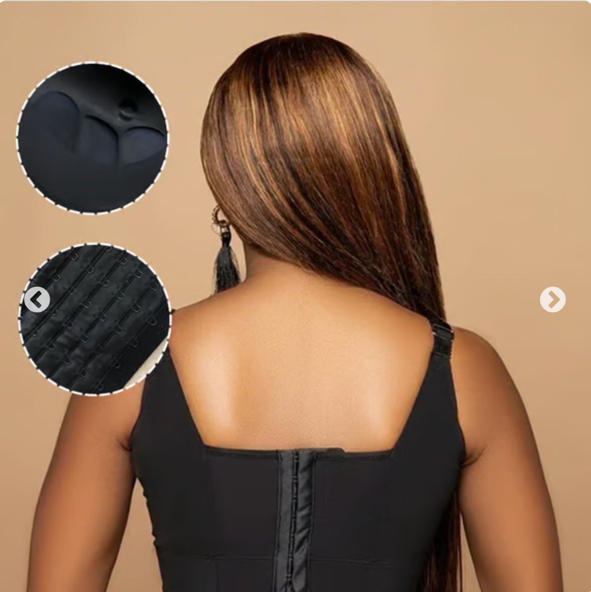 Deep Cup Bra With Shapewear