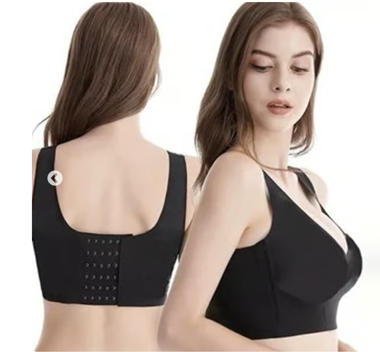 Deep Cup Bra With Shapewear