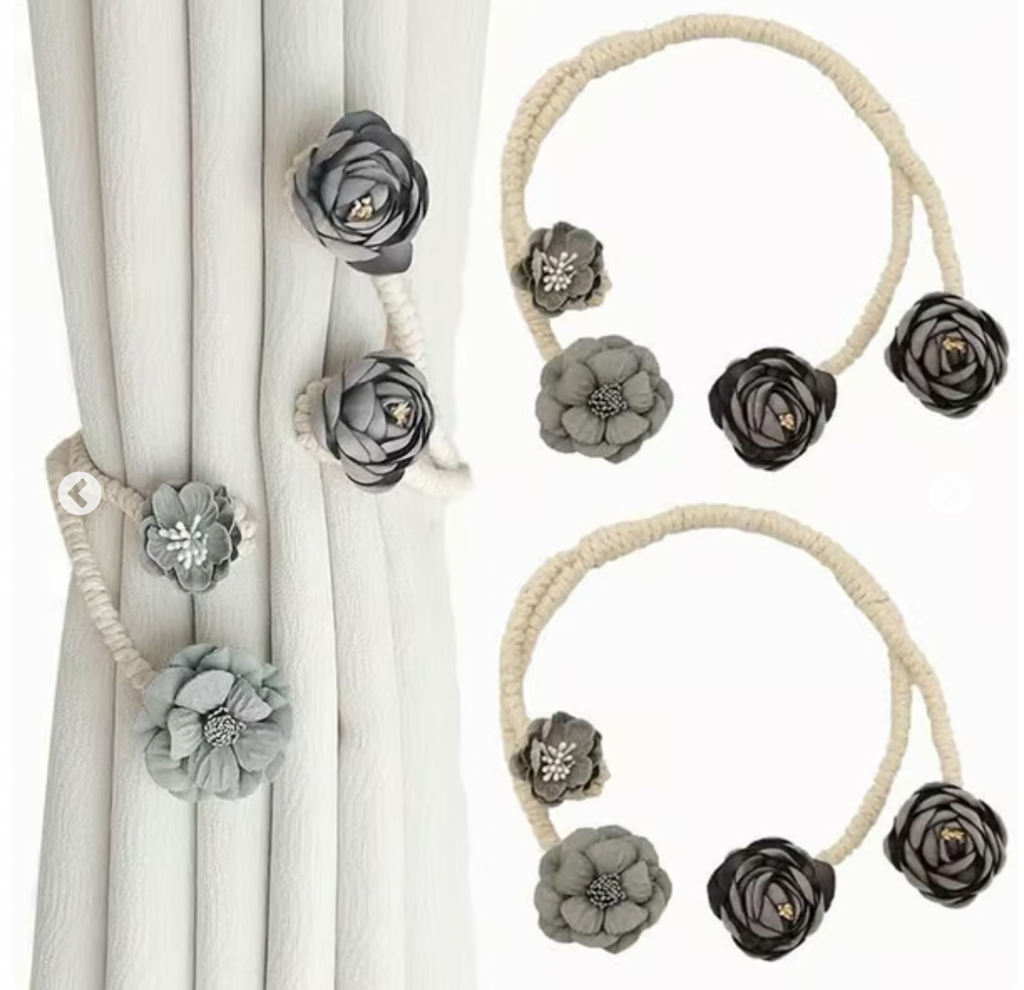 Curtain Tiebacks Clips