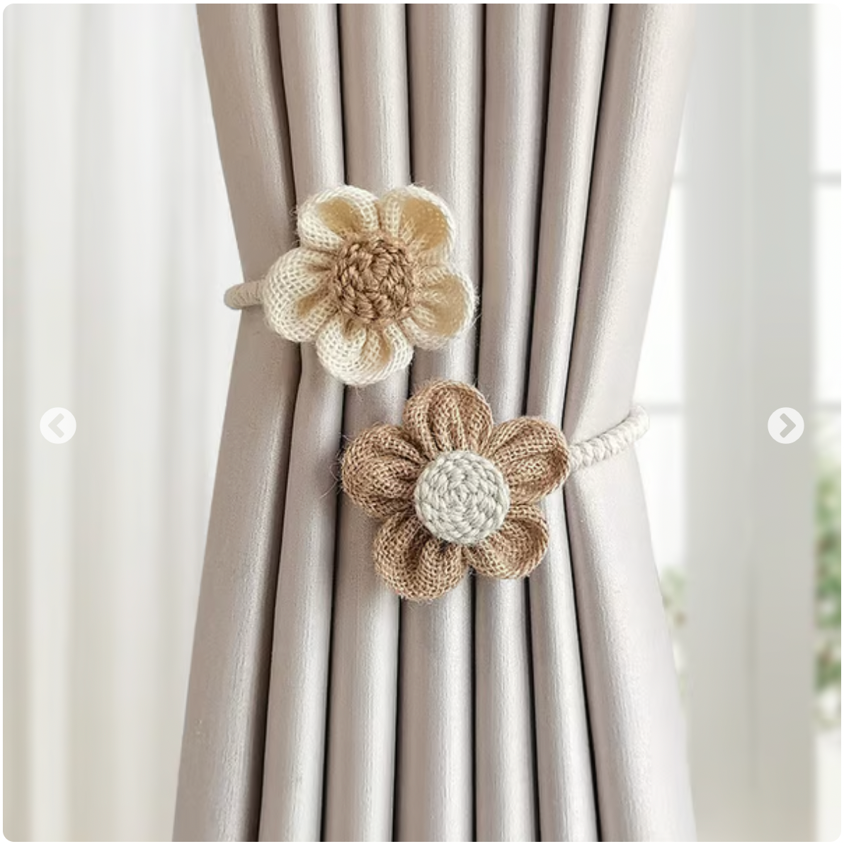 Curtain Tiebacks Clips