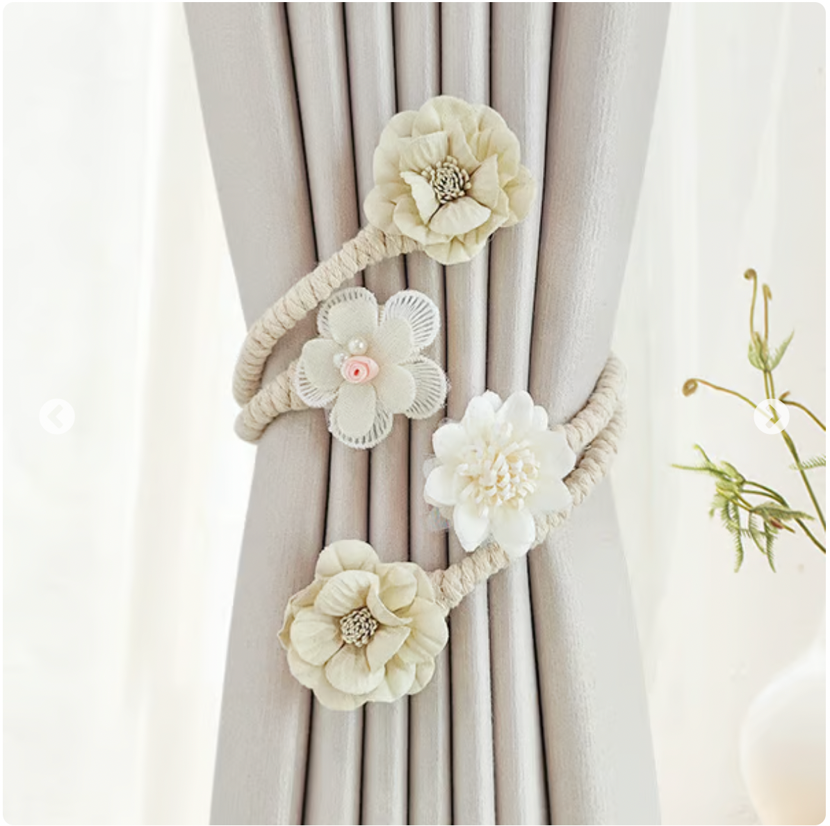Curtain Tiebacks Clips