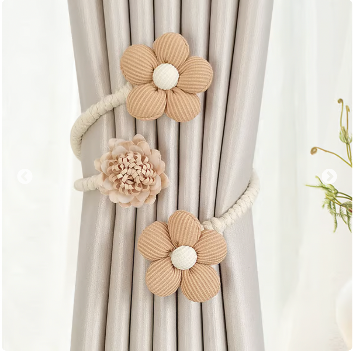 Curtain Tiebacks Clips
