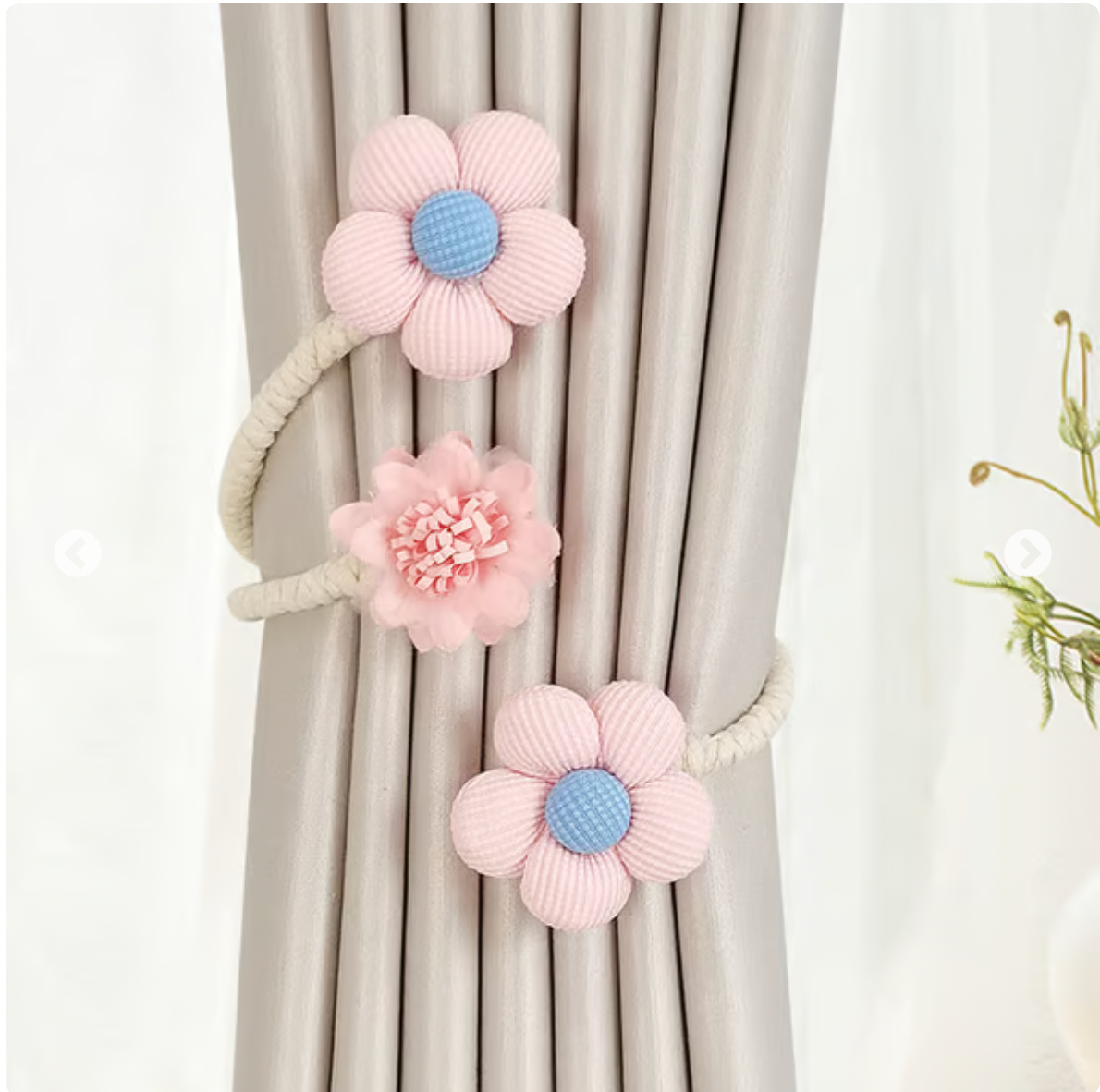 Curtain Tiebacks Clips
