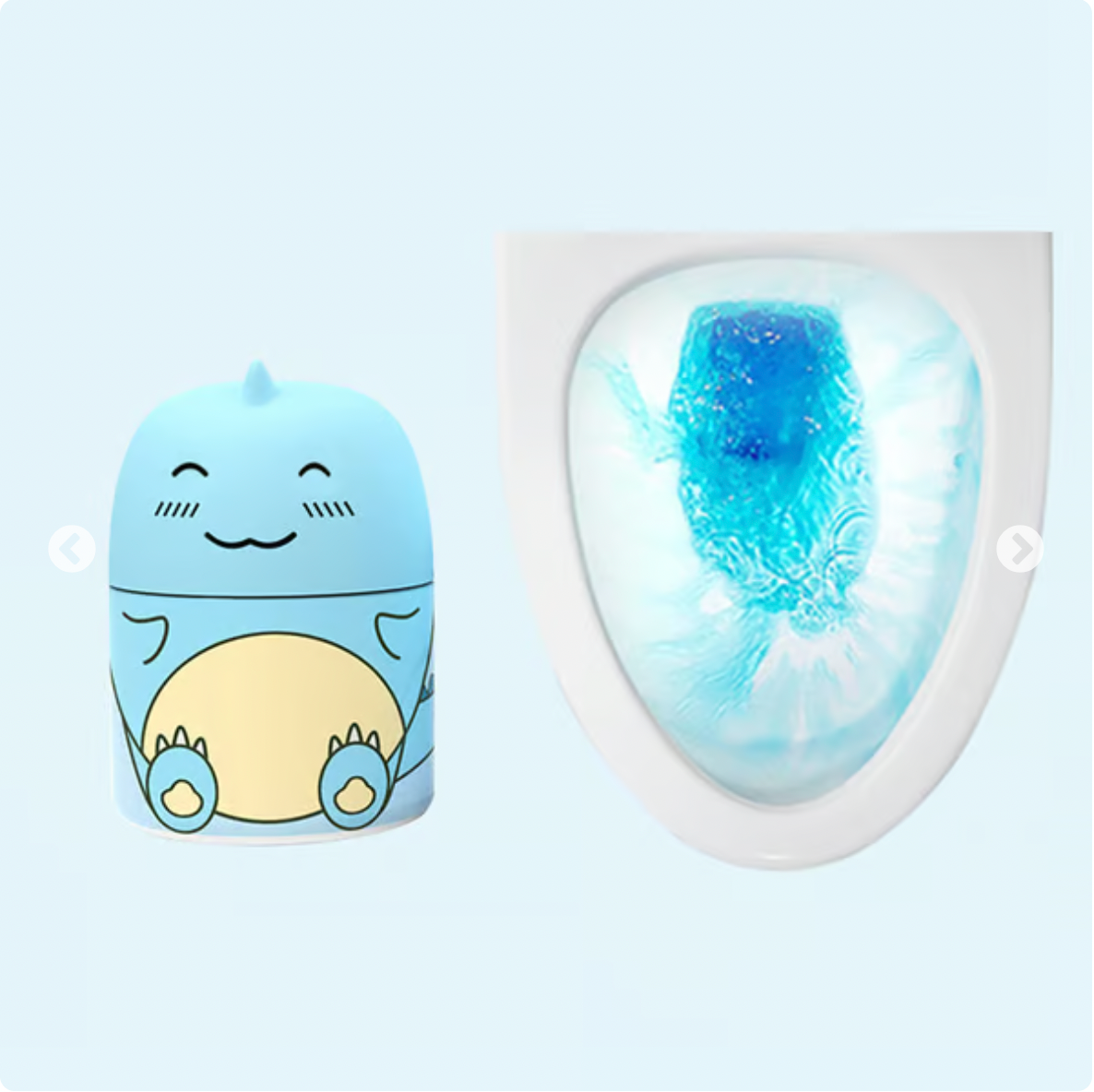 Cute Dinosaur-Shaped Toilet Bowl Cleaner Bottle