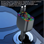 7-Colors Backlit Car MP3 Music Player/Car Fast Charger