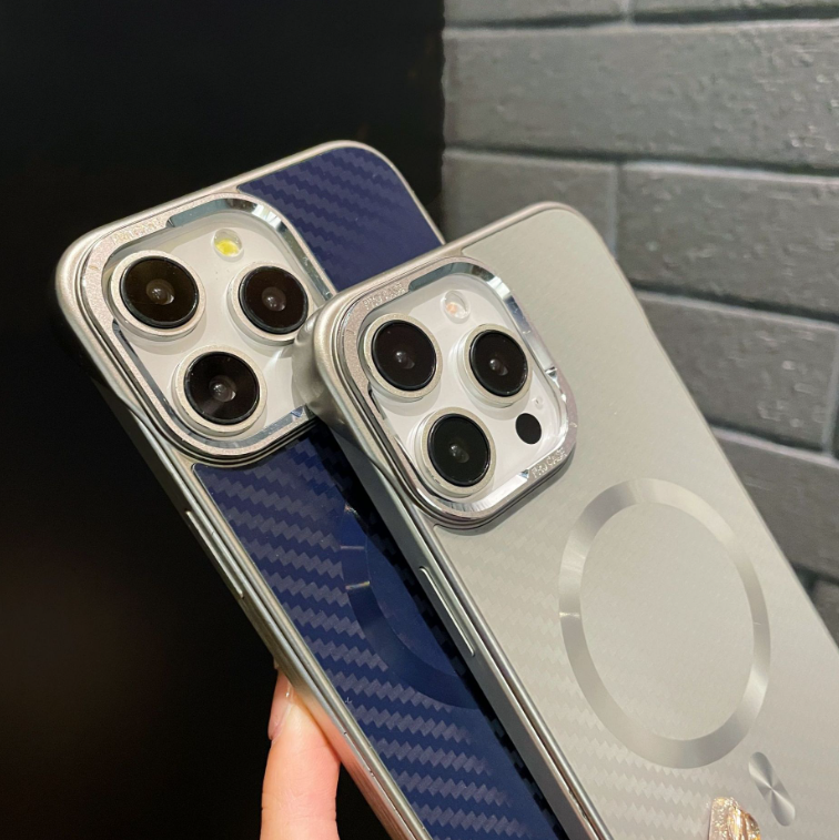 Borderless Kevlar Phone Case-Magnetic Charging Compatible