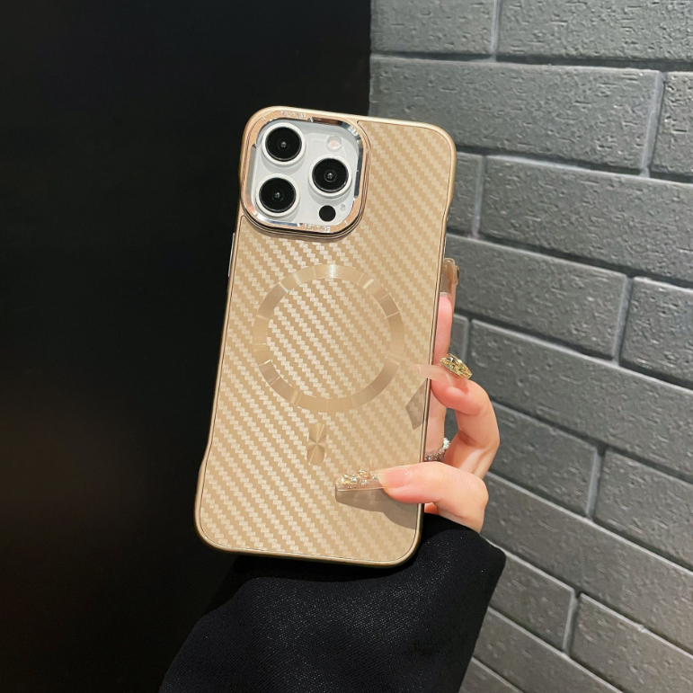 Borderless Kevlar Phone Case-Magnetic Charging Compatible