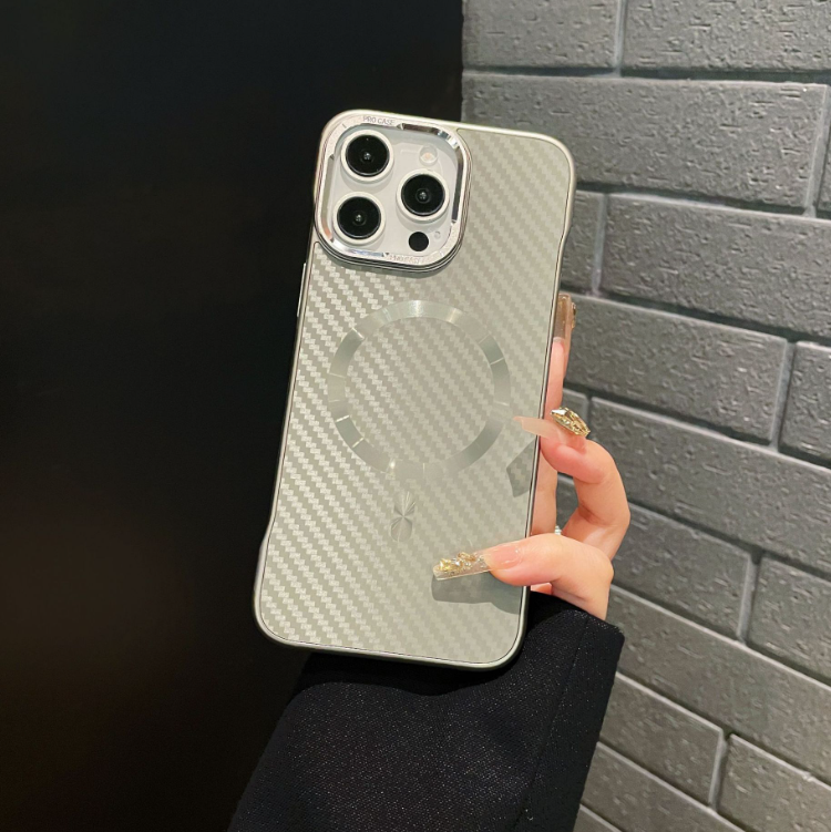 Borderless Kevlar Phone Case-Magnetic Charging Compatible