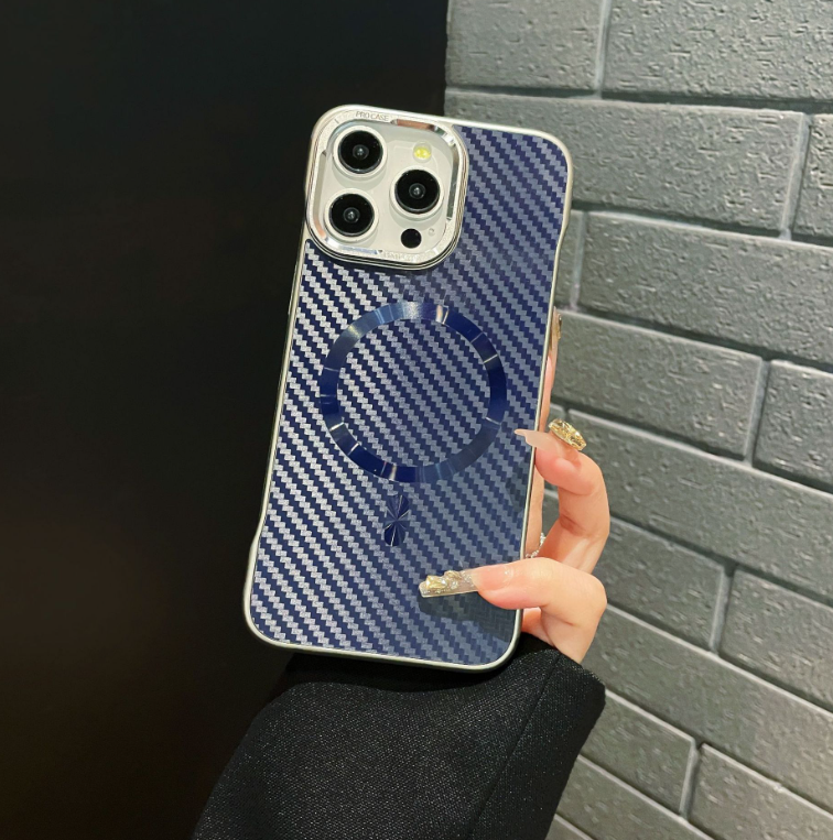 Borderless Kevlar Phone Case-Magnetic Charging Compatible