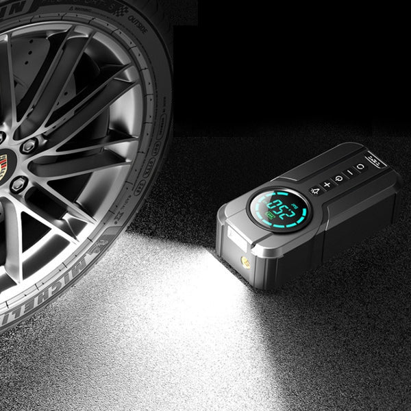 All-in-one emergency electric car jump starter air pump machine