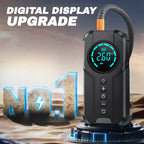 All-in-one emergency electric car jump starter air pump machine