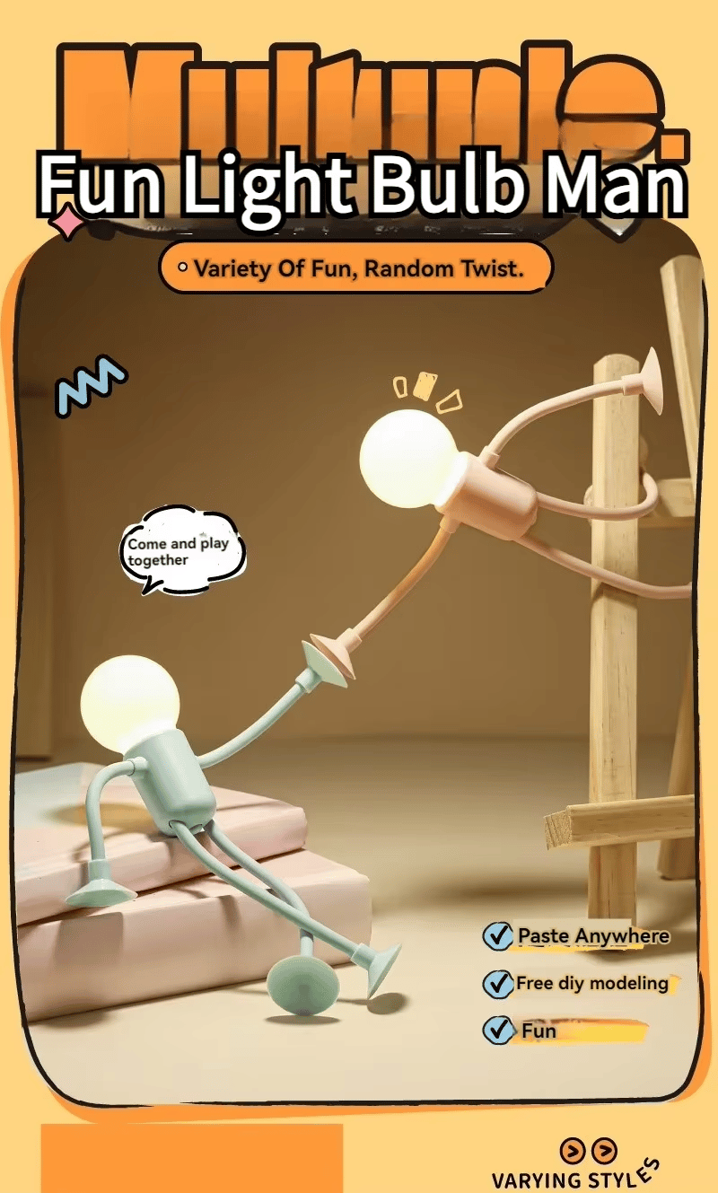 Changeable Shape Funny Sportsman Night Light