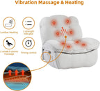 Multi-Function Electric Massage Chair with Heating and USB
