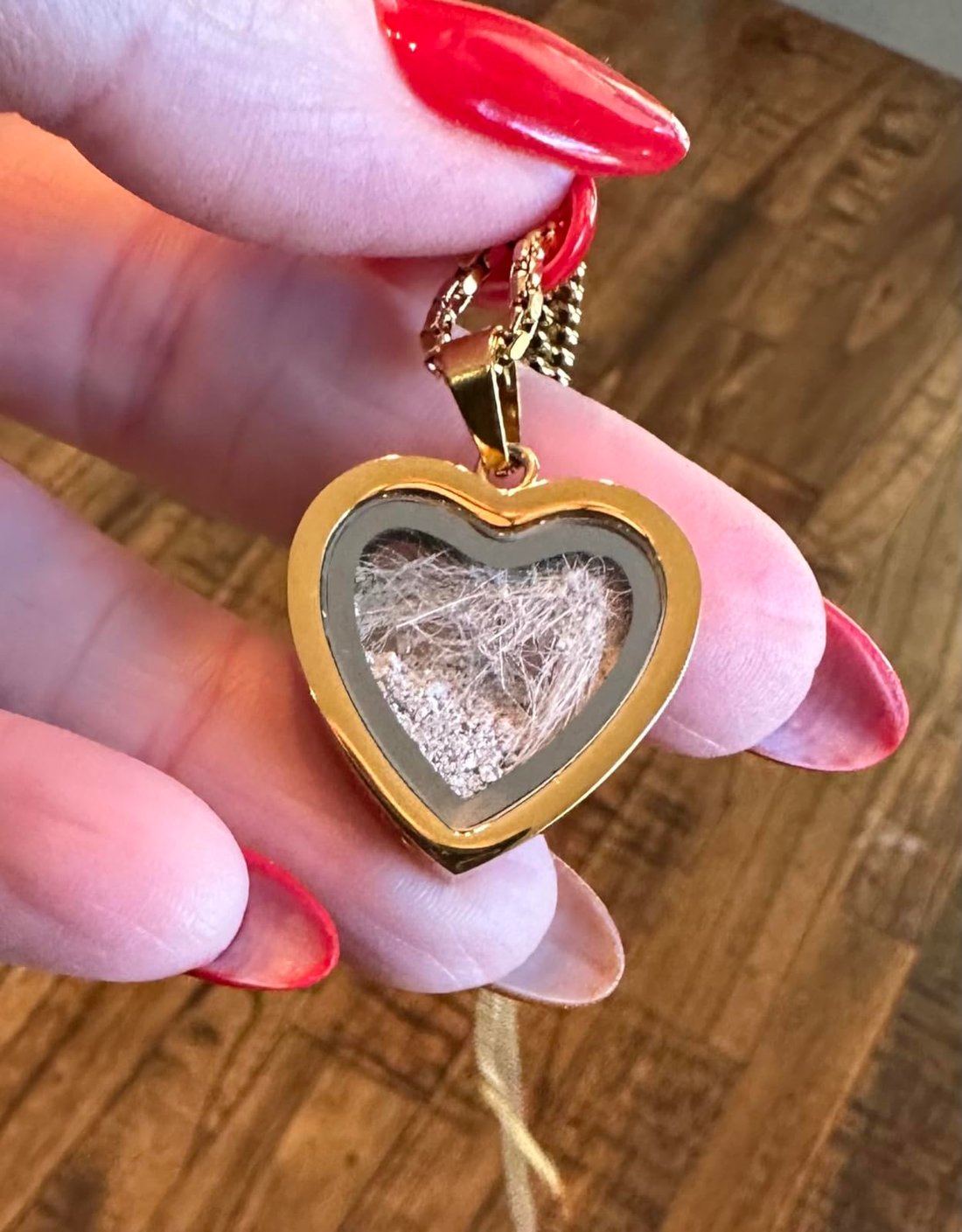 Cremation Ash Memorial Pendant