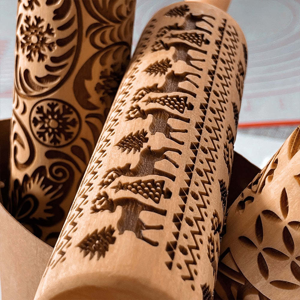 Christmas Rolling Pin
