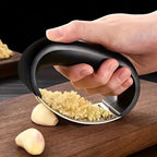 304 Stainless Steel Ring Garlic Press