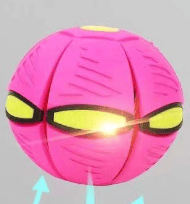 Buppole Pet Toy Flying Saucer Ball