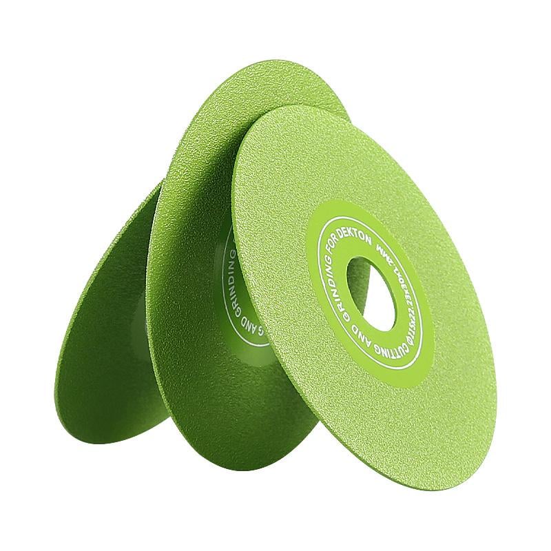 3pcs 115mm 22.23diameter of hole Rock plate flat grinding disc tile ceramic marble trimming 45 chamfering sanding extra wide fine sanding saw blade