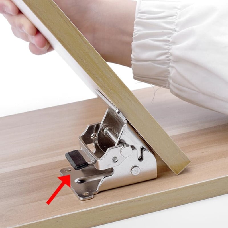 90 Degrees Self-locking Folding Hinge Anti-corrosion Invisible Connector