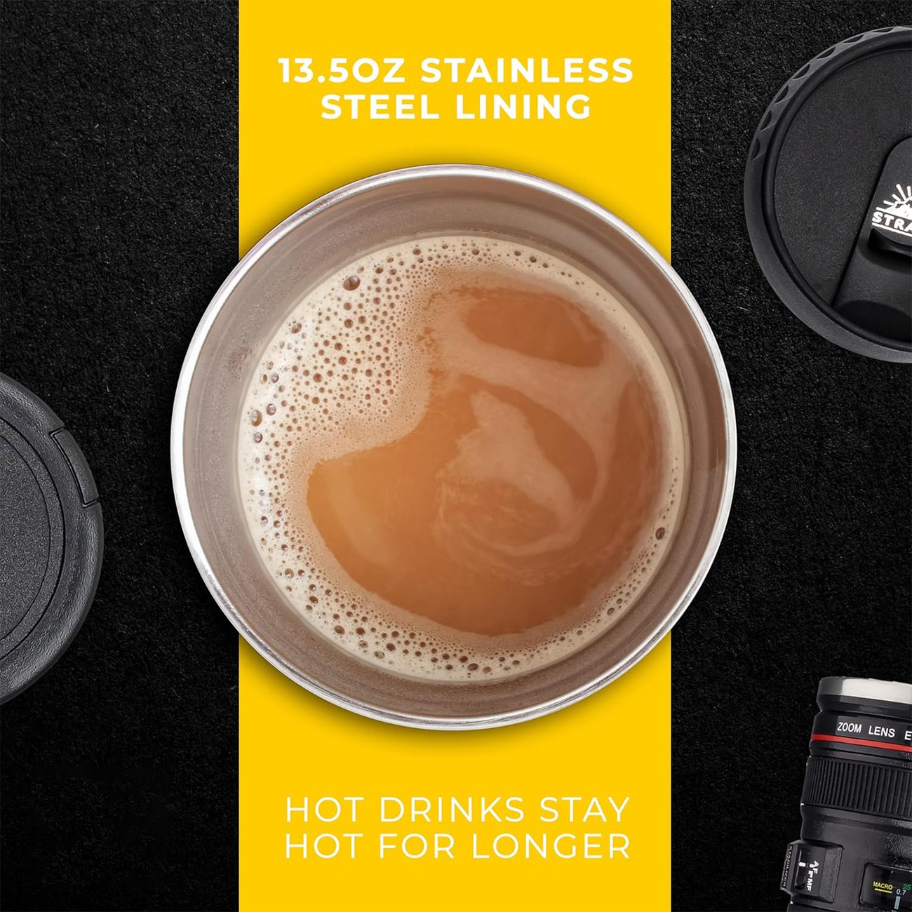 Camera Lens Coffee Mug