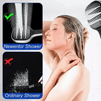 (🔥48% OFF)8-speed Oversized Panel Pressurized Shower Head