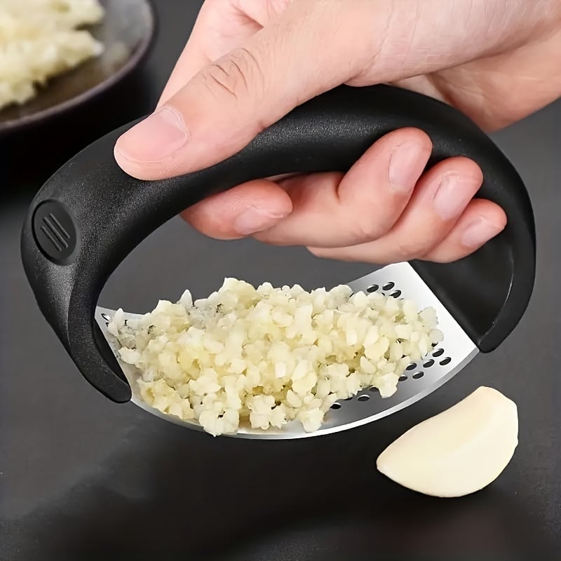 304 Stainless Steel Ring Garlic Press