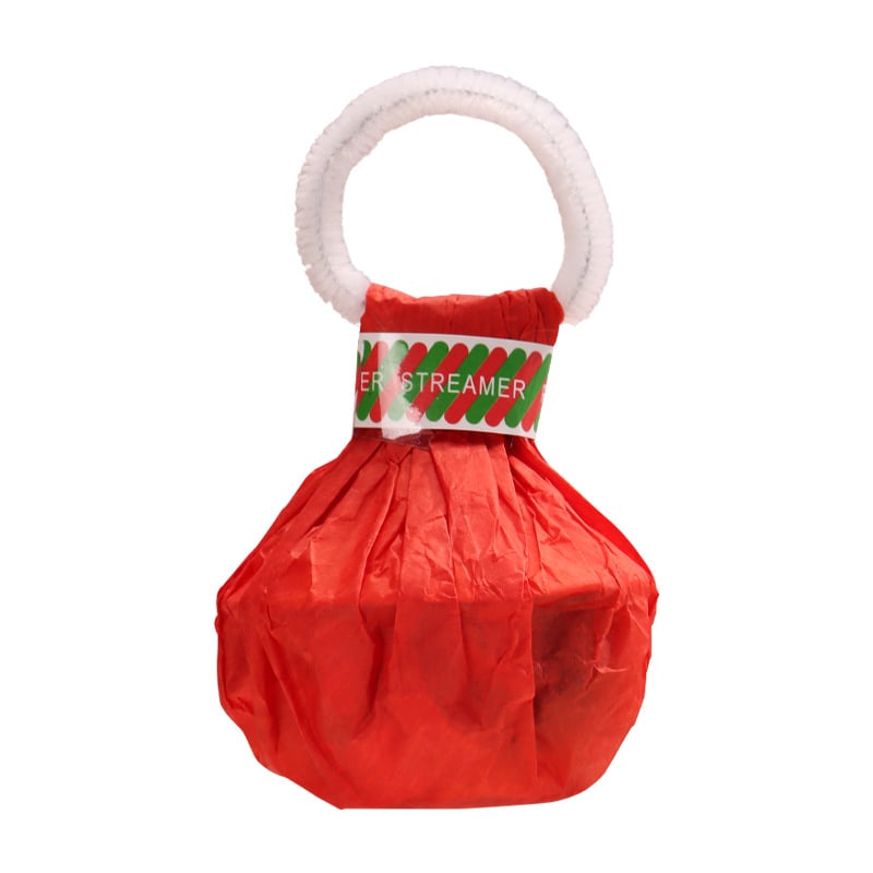 Colorful Hand Held Streamer No Mess Paper Crackers