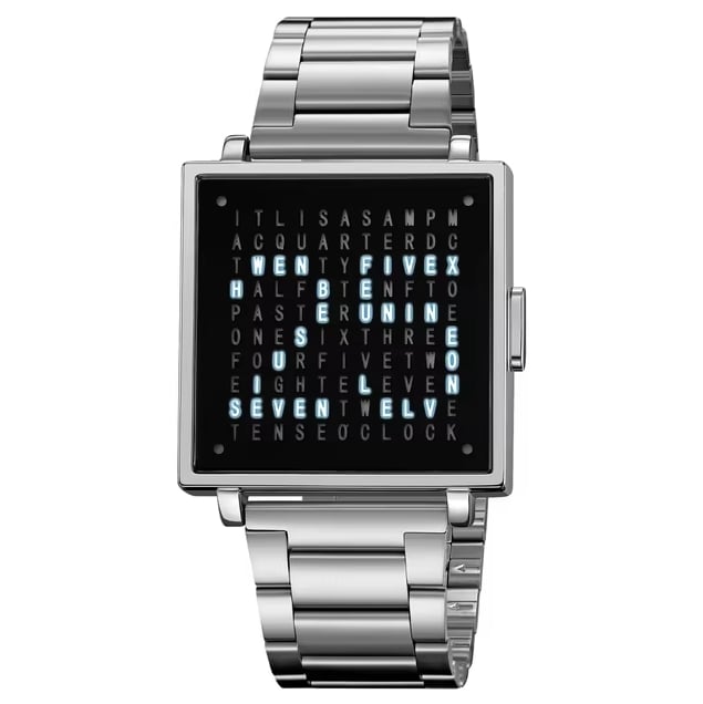 (🔥HOT SALE NOW 49% OFF) -Qlocktwo W35 Fine Steel Unisex Watch