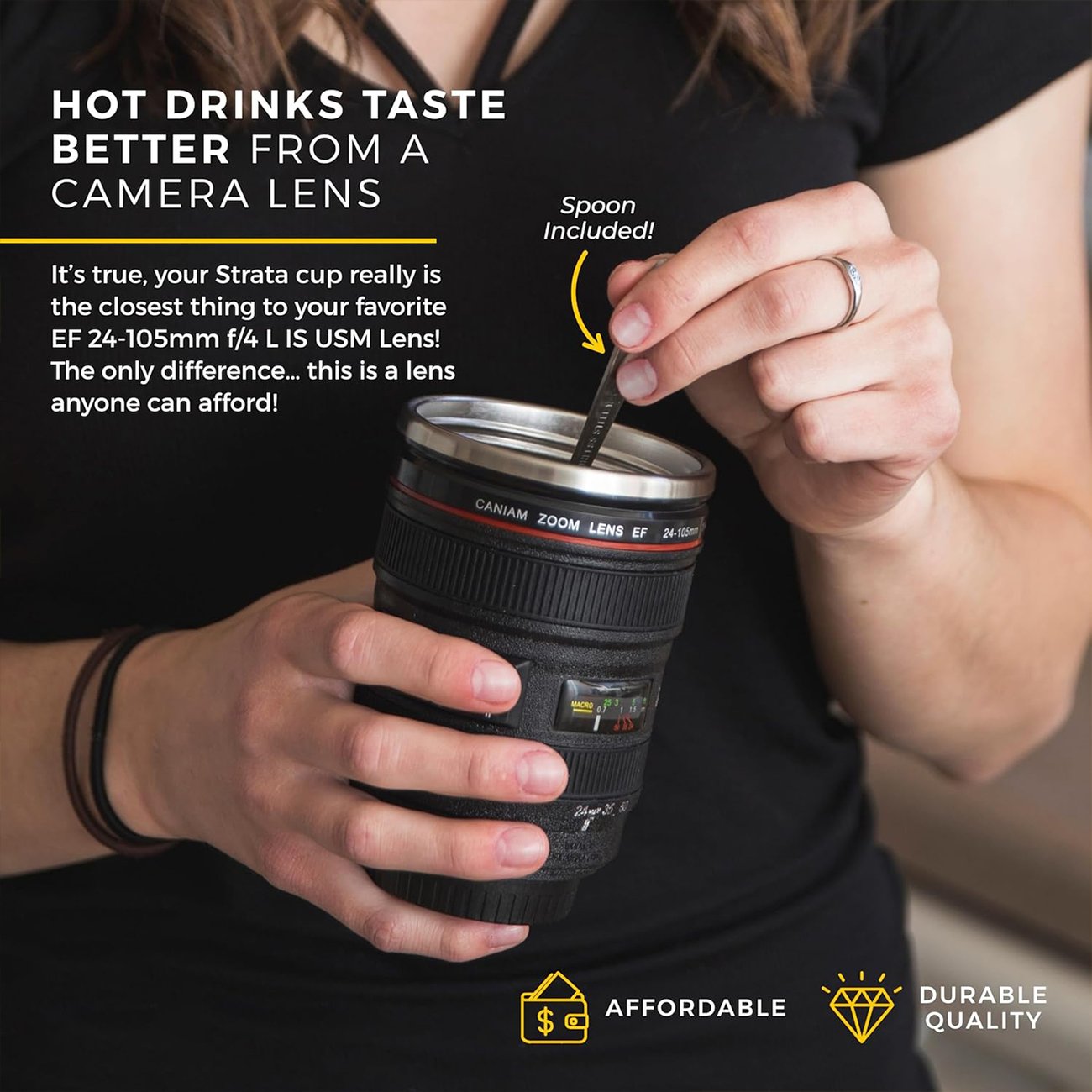 Camera Lens Coffee Mug