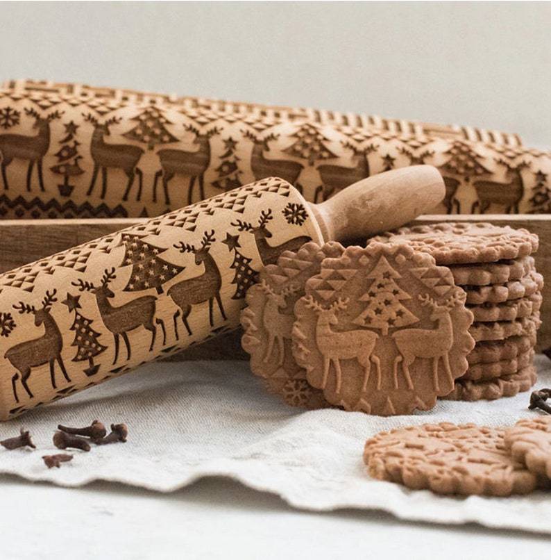 Christmas Rolling Pin
