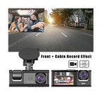 2-Inch Screen Wifi Link 1080P HD Dashcam with Night Vision 2/3 Lenses